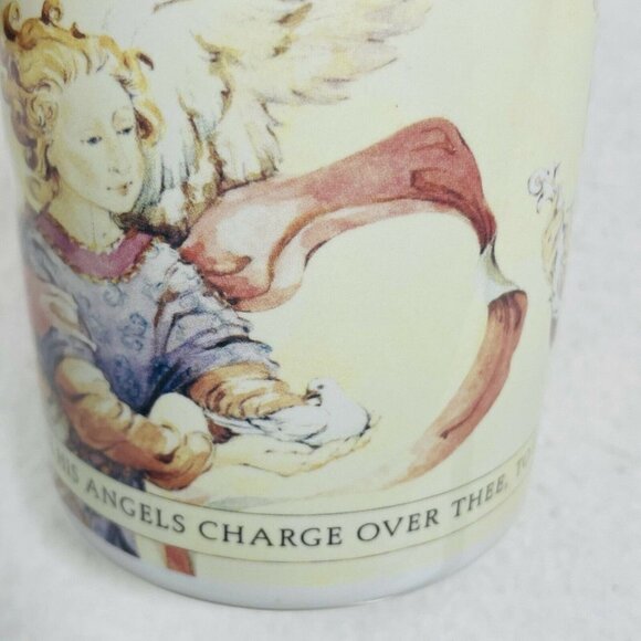 Vintage Beyond A Dream Angel Wing Mug M9018 Bible Verse Psalm Christian Religion - Picture 3 of 11